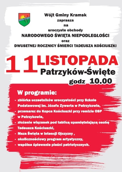 NARODOWE ŚWIĘTO NIEPODLEGŁOŚCI
